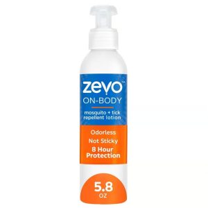 Zevo On-Body Lotion Insect Repellent Lotion for Mosquitoes/Ticks 5.8 oz